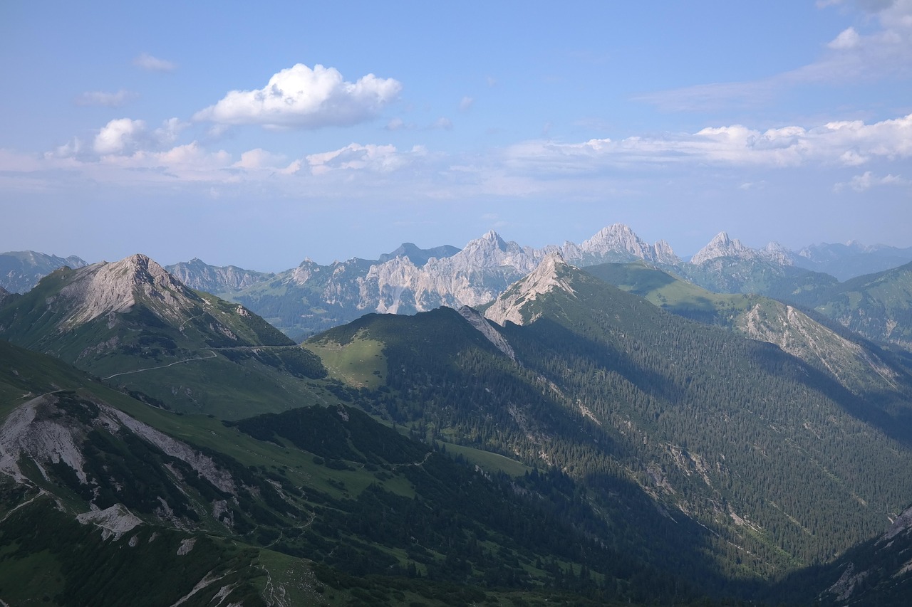 sulz tip, bullfinch, köllenspitze, tip of the miter, litnisschofen, nature, tenn mountain head, mountains, allgäu alps