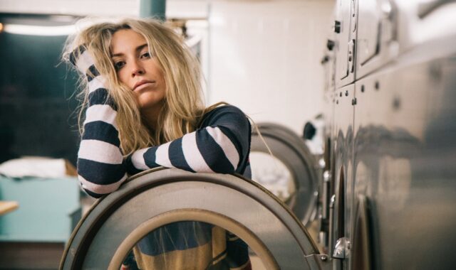 people, woman, stripes, sweatshirt, blonde, beauty, laundry, machine, shop, laundry, laundry, laundry, laundry, laundry