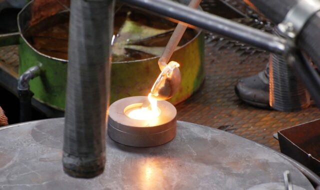 glassblower, glass blowing, glass, fluid, manufacturing, production, work