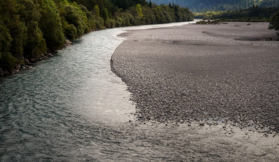 flow, gravel bank, lech, austria, tyrol, reflection, nature, forest, flow, nature, nature, nature, nature, nature, forest