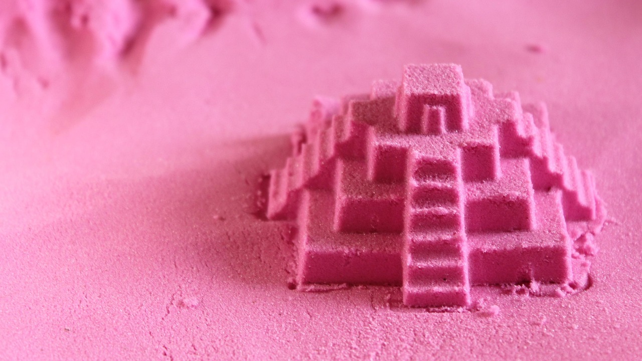 synthetic sand, sand, synthetic, pink, toy, play, build, childhood, sand, sand, sand, pink, pink, pink, pink, pink, play, play