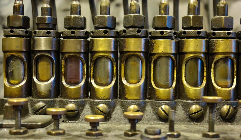 machine part, old, oily, technology, historical