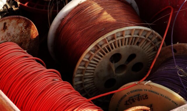 wire, spool, coil, copper, equipment, cable, coil, copper, copper, copper, copper, copper