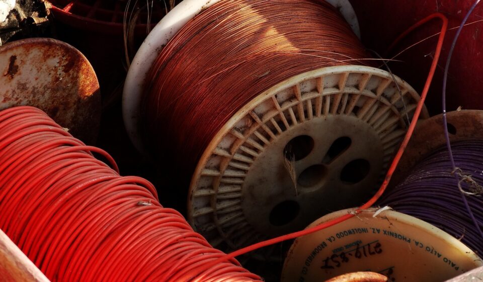 wire, spool, coil, copper, equipment, cable, coil, copper, copper, copper, copper, copper