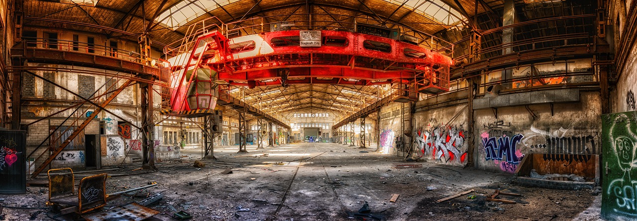 abandoned places, panorama, pforphoto, factory, industry, old, past, graffiti, hall, machine, disintegration, factory building, industrial building, dilapidated, shabby, factory, factory, graffiti, graffiti, graffiti, graffiti, graffiti