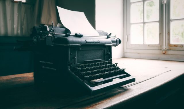 typewriter, write, old, vintage, author, writer, retro, wisdom, paper