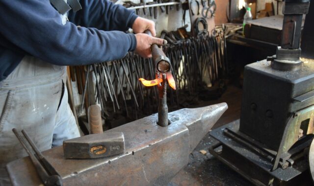 craft, blacksmith, iron, hot, metal, glow, work, anvil, fire, bending, workshop, man, industrial heritage, blacksmith, blacksmith, blacksmith, blacksmith, blacksmith
